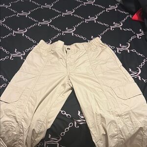 Rainbow Tan Cargo Pants Relaxed Fit